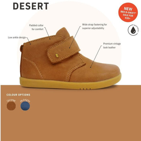 Bobux Kid+ Desert Boot Midnight Blue 830312